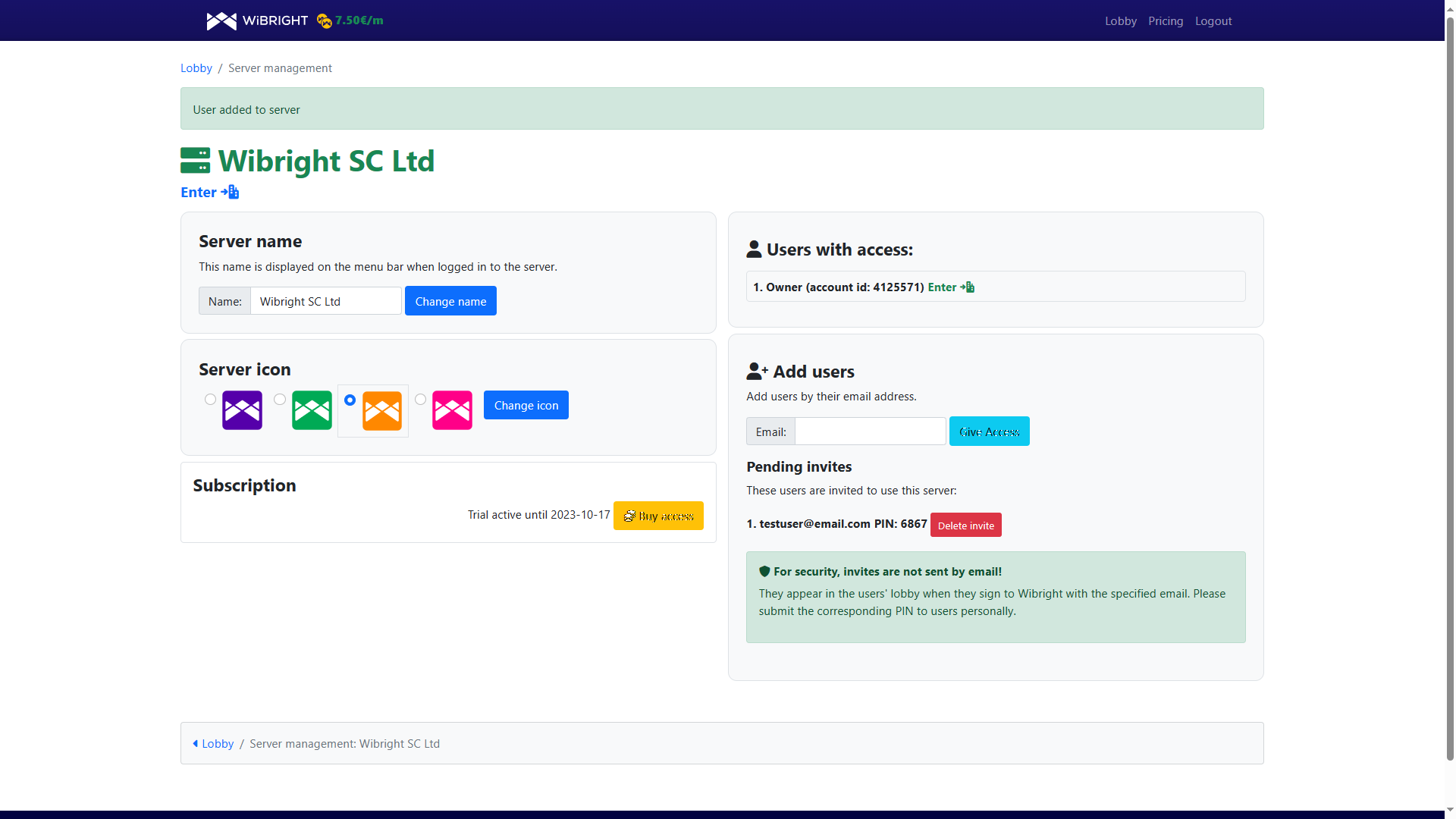 WiBrightCRM